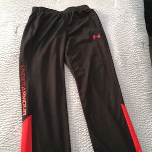 Boys under amour sweatpants
